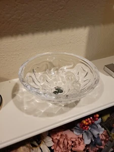 Vintage Steuben Glass Wave Pattern Bowl - Picture 1 of 9