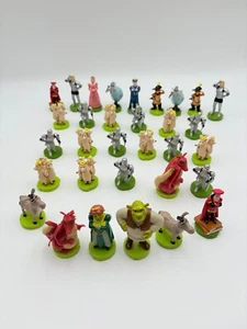 Shrek Chess Se Collectors Edition Fiona Donkey Dragon PVC Toppers Lord Farquaad - Picture 1 of 11