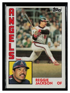 1984 Topps #100 Reggie Jackson - Picture 1 of 2