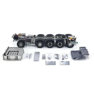 ScaleClub 10x10 1/14 Metal Chassis 3-Speed Transmissiofor RC Tractor Truck FH750 - Picture 1 of 21