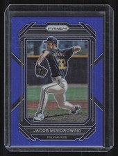 2023 Panini Prizm #108 Jacob Misiorowski Blue Prizm #'d /149