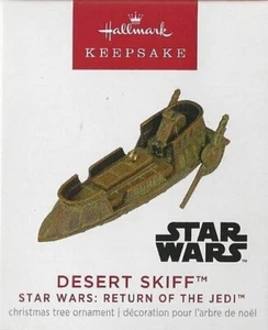 Hallmark Keepsake 2023 Desert Skiff Star Wars: Return of the Jedi Miniature NEW - Picture 1 of 2