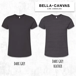 Camiseta Bella Lona Adulto Hombres y Mujeres Mangas Cortas Gris Brezo - Imagen 1 de 6