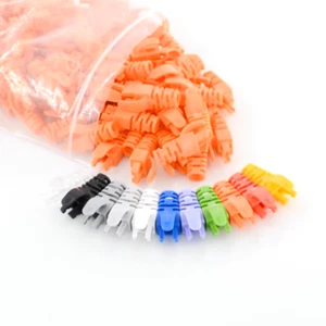 20/50/100 pièces connecteur RJ45 embout modulaire embout couvercle de coffre tête CAT5 fiche câble CAT6 - Photo 1/12