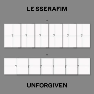 LE SSERAFIM UNFORGIVEN 1st Studio Weverse Albums ver Random QRCARD+Photocard+Etc - Picture 1 of 4