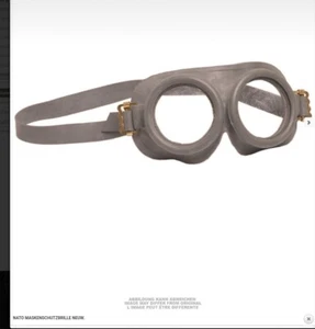 NATO Maskenschutzbrille Armee Brille DeKo neuwertig - Bild 1 von 1