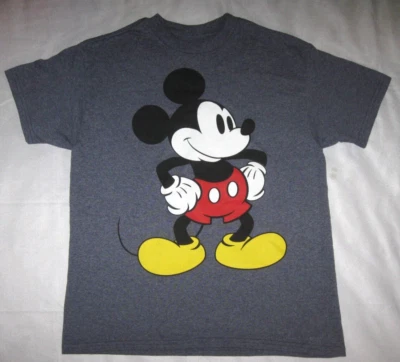 Camiseta MICKEY MOUSE Walt Disney PEQUEÑA Damas Mujeres Vintage DIBUJOS ANIMADOS AÑOS 90 Y2K Foto 1 de 4