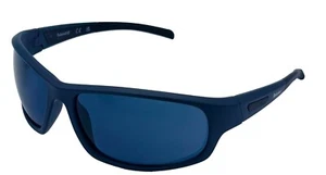 Gafas de sol Timberland para hombre envoltura de plástico azul mate, lentes azules TB7189. 91V - Imagen 1 de 13