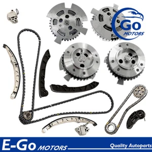 Camshaft Phaser Timing Chain Kit For Jaguar Land Rover Discovery F-Pace XJ 5.0L - Picture 1 of 7