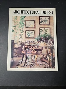 ARCHITECTURAL DIGEST Magazin Januar 1982 - Bild 1 von 3