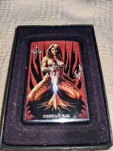 Zippo Kit Accendino Da Collezione Antivento Cromato Spazzolato Rae 2007 - Foto 1 di 2