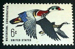 U.S. Scott 1362- Waterfowl Conservation- MNH OG 1968- 6c - Picture 1 of 1