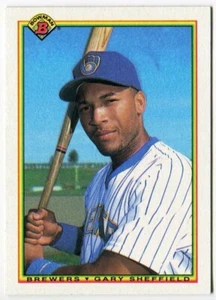 1990 Bowman #391 Gary Sheffield Milwaukee Brewers - Bild 1 von 2