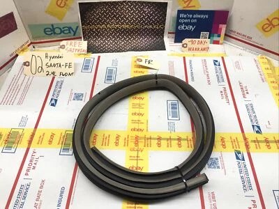 01-06 HYUNDAI SANTA FE SELLO PUERTA PASAJERO DELANTERO DERECHO TIRA METEOROLÓGICA MOLDURA GOMA Foto 1 de 3