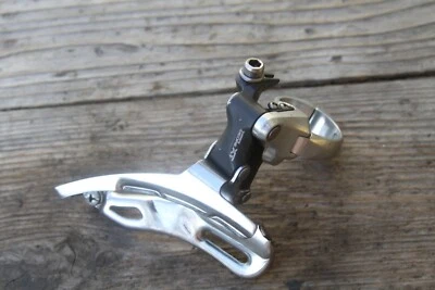 Shimano Deore XT FD-M738 Front Derailleur Compact 34.9 mm Bottom pull USED good - Image 1 of 4