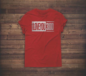 I Love You 3000 Cinema Edition Unisex Shirt - Picture 1 of 5