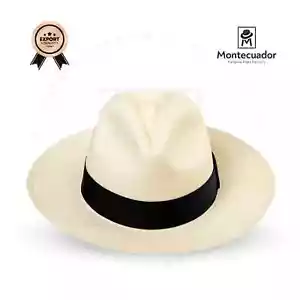 Genuine Panama Hat| Classic Fedora| Handmade Toquilla Straw|Roll Up Unisex - Picture 1 of 10