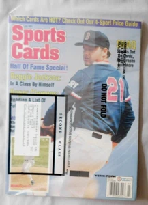 Roger Clemens July 1993 Sports Cards Magazine with cards Factory Sealed - Picture 1 of 1