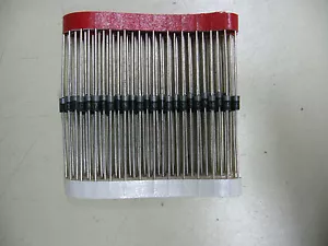 100 NEW 1A/1000V 1N4007 STRAIGHTENING DIODES - Picture 1 of 1