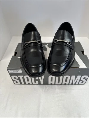 Zapatos de vestir Stacy Adams Kaylor negros sin usar, sin usar, para niños talla 7M EE. UU. Foto 1 de 4