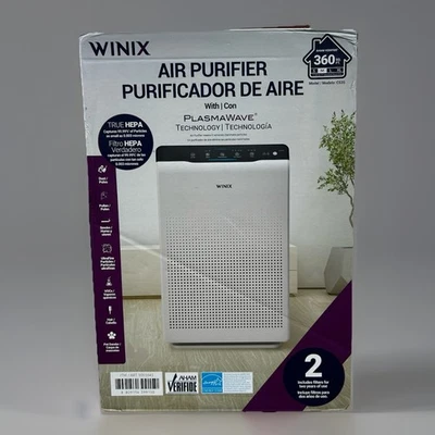 Winix C535 3-Stage True HEPA Tower Air Purifier - White - Image 1 of 2