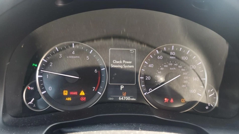 ES350 2016-2018 OE velocímetro calibre clúster 64 k millas Lexus Foto 1 de 4