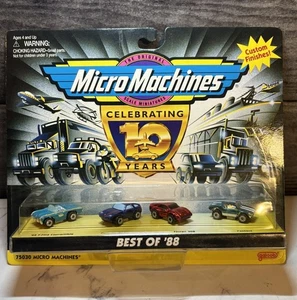 NEW 1997 MICRO MACHINES BEST OF '88 CELEBRATING 10 YEARS SERIES MINIATURE FIGURE - Picture 1 of 7