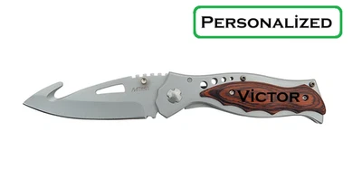 Mtech Guthook Framelock Knife MT-A073 Poket Knives  Personalized - Image 1 of 4