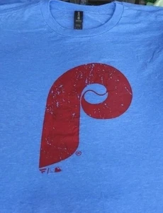 Philadelphia Phillies T-shirt Gildan Soft Style Philadelphia Phillies Throwback  - Picture 1 of 11