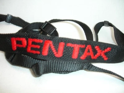 PENTAX CAMERA NECK STRAP Vintage, red logo - Image 1 of 4