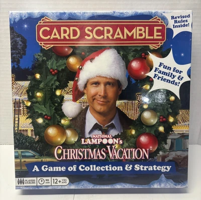 BRAND NEW Card Scramble National Lampoon's Christmas Vacation Board Game - Image 1 of 3