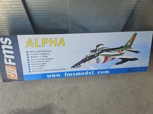 FMS ALPHA (GRÜN) MODELLBAUSATZ RC FLUGZEUG NEU UNGEBAUT WERKSEITIG VERSIEGELT - Bild 1 von 6