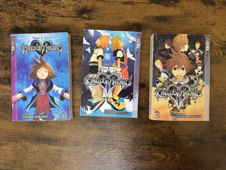 Kingdom Hearts Manga Lot - Image 1 of 1