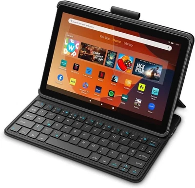 Made for Amazon Bluetooth Keyboard Case for Amazon Fire HD 10 FREE DELIVERY - Image 1 of 3