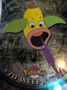Weepinbell #70 Topps Chrome 2000 TV Animation Pokemon TCG Card NM - Picture 1 of 24