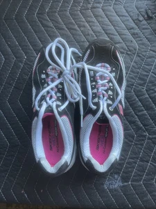 Skechers D Lites 11978W schwarze Damen-Laufschuhe Turnschuhe Größe 7 - Bild 1 von 6