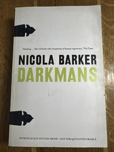 Darkmans by Nicola Barker SIGNED 2007 UK PROOF 4th Estate - Booker Shortlisted - Picture 1 of 8