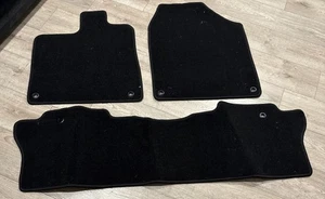 OEM 16-22 Honda Pilot Black Nylon Floor Mats Carpet Non-Slip Front Rear 3 Pc - Bild 1 von 3