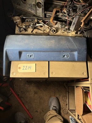 Almohadilla de tablero Amc Javelin Amx 1969 Crash Peeling agrietado Foto 1 de 4