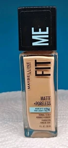 Maybelline Fit Me Matte + Poreless Liquid Foundation #120 Classic Ivory - Picture 1 of 3