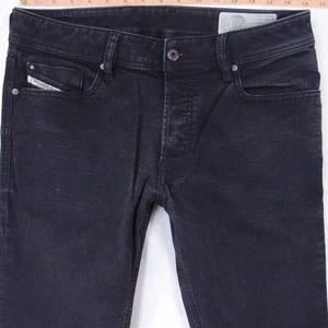 Mens Diesel TROXER OR84A Stretch Slim Skinny Grey Jeans W31 L28 - Picture 1 of 9