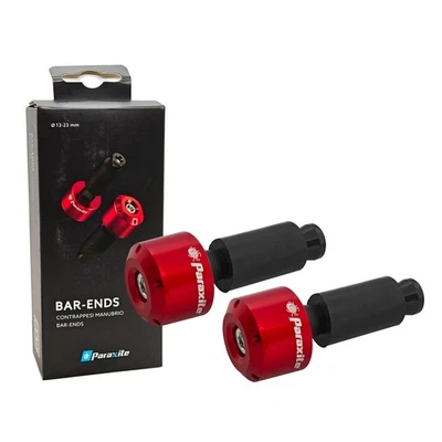 MF9161 Stabilizzatori Contrappesi Manubrio Paraxite Rosso 13-23mm Moto - Immagine 1 di 4