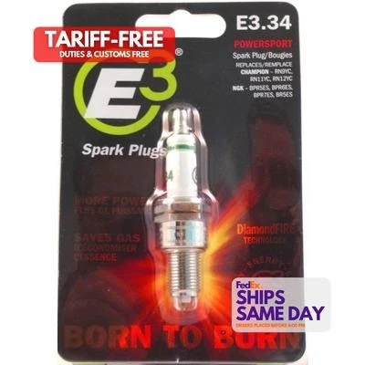 E3 Spark Plugs E3.34, One Fits Plug  Aftermarket High Performance Racing Part - Image 1 of 4