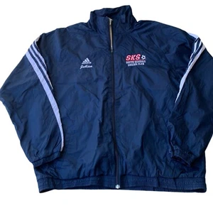PARA HOMBRES - ADIDAS GRANDE, RESISTENCIA AL AGUA, CHAQUETA LIGERA, JERSEY ESCUELA FÚTBOL - Imagen 1 de 9
