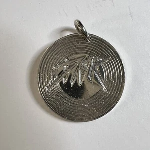 Colgante vintage Dior tono plata punk 4,15 g - Imagen 1 de 8