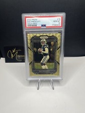 2022 Panini Prizm Dak Prescott Gold Vinyl /5 #76 PSA GEM MT 10