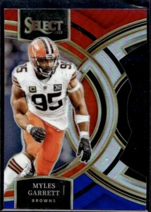 Myles Garrett - Die Cut - 2023 Panini Select - Tri-color Prizm #152 - Bild 1 von 2