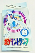 1x 1999 JAPAN Pokemon Cards Poker Silver Lugia Sealed Playing Nintendo Deck