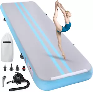 Inflatable Air Gymnastics Mat 10Ft/13Ft/16Ft Tumbling Mats Training Mat Tumble T - Picture 1 of 9