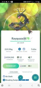 Shiny Rayquaza Pokemon Trade Go